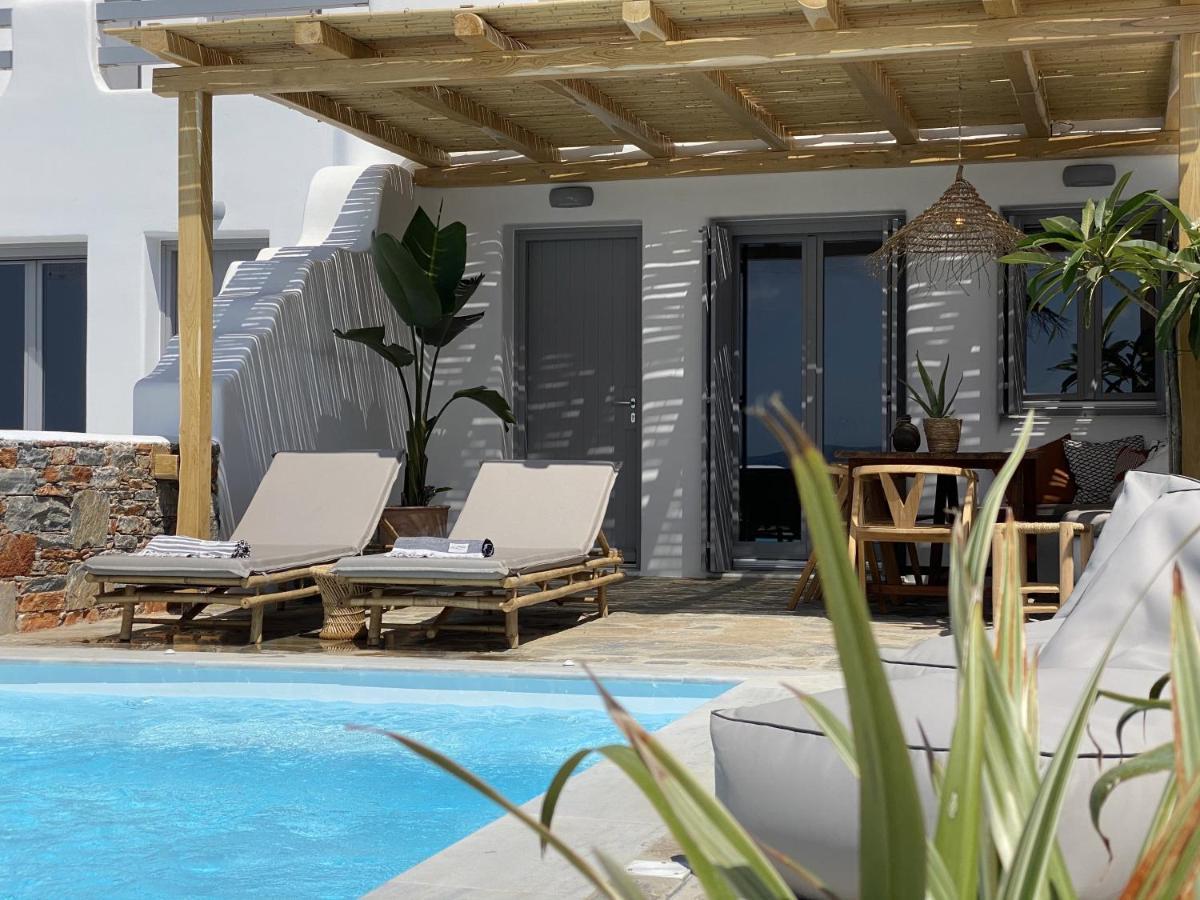 Villa Ypsilon Naxos - Luxury Holiday House With Amazing Sea View & Private Pool Agia Anna  외부 사진