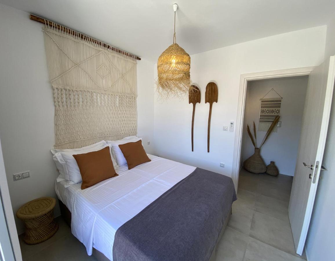 Villa Ypsilon Naxos - Luxury Holiday House With Amazing Sea View & Private Pool Agia Anna  외부 사진